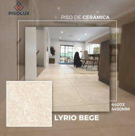 Cerámica Lyrio Bege